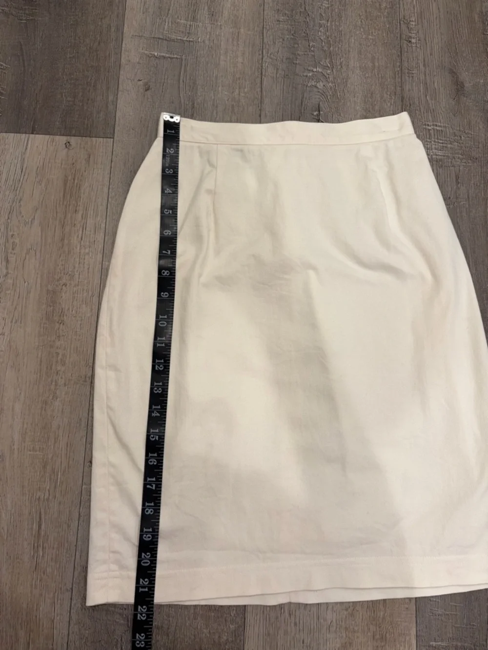 Michael Kors White Pencil Skirt with Cream Top